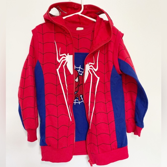 Spider-Man 3 Piece Sweatsuit - Picture 2 of 8